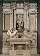 Michelangelo Buonarroti Tomb of Giuliano de' Medici oil on canvas